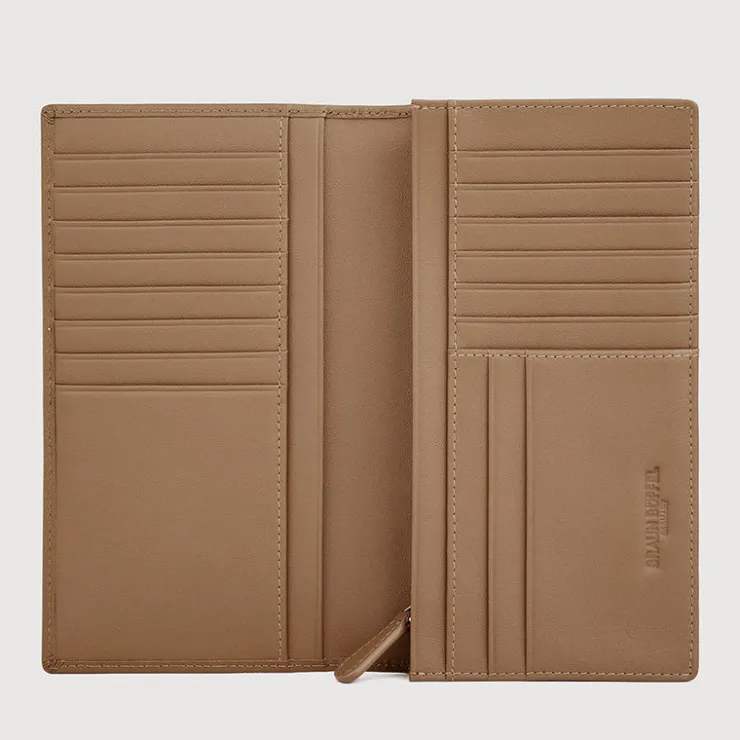 Braun Büffel Long Wallets | Wallets & Small Leather Goods>ADAM BIFOLD LONG WALLET WITH ZIP COMPARTMENT