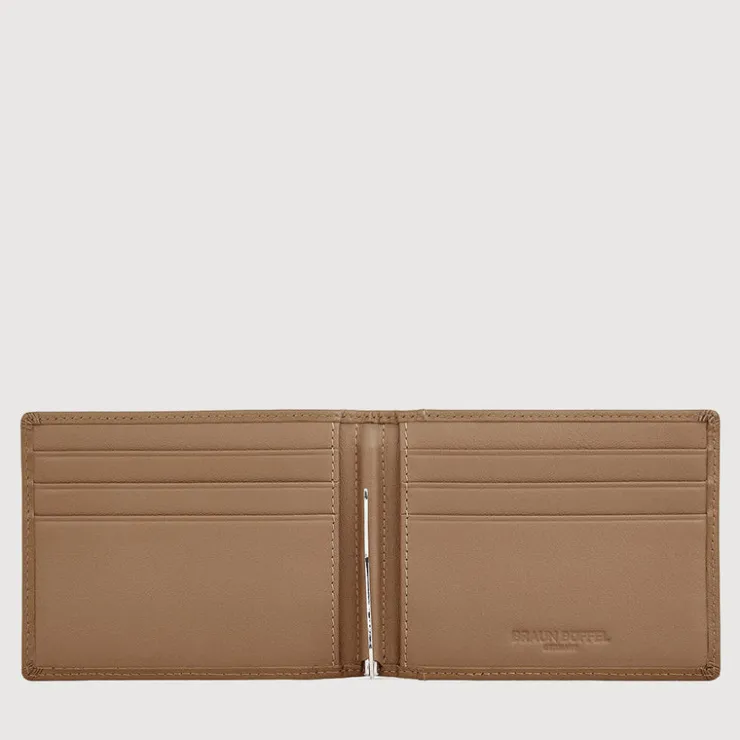Braun Büffel Compact Wallets | Wallets & Small Leather Goods>ADAM MONEY CLIP WALLET