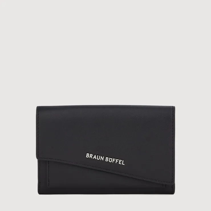Women Braun Büffel Compact Wallets | Wallets & Small Leather Goods>AGMA BIFOLD 3/4 WALLET (BOX GUSSET)