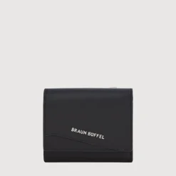 Women Braun Büffel Compact Wallets | Wallets & Small Leather Goods>AGMA TRIFOLD SMALL WALLET WITH EXTERNAL COIN COMPARTMENT