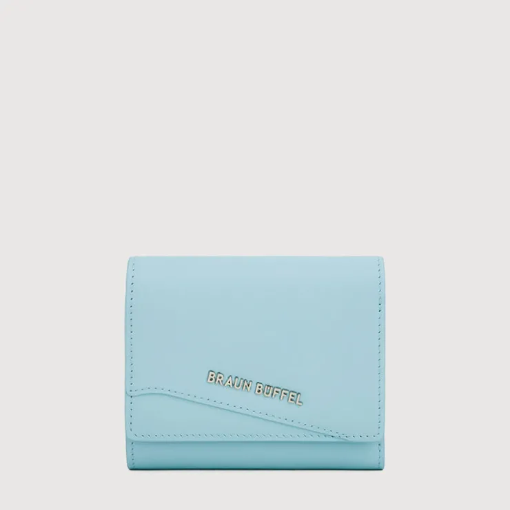 Women Braun Büffel Compact Wallets | Wallets & Small Leather Goods>AGMA TRIFOLD SMALL WALLET WITH EXTERNAL COIN COMPARTMENT