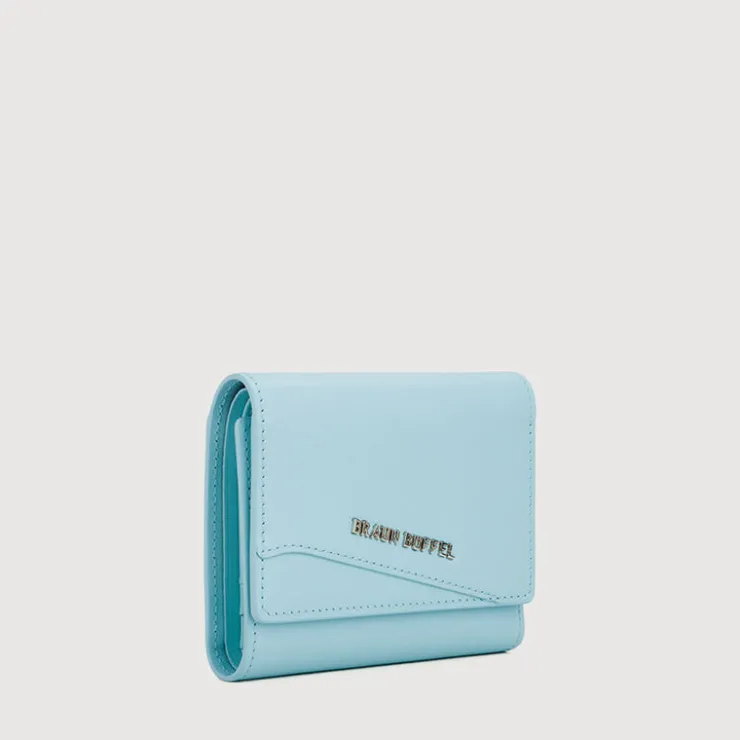 Women Braun Büffel Compact Wallets | Wallets & Small Leather Goods>AGMA TRIFOLD SMALL WALLET WITH EXTERNAL COIN COMPARTMENT