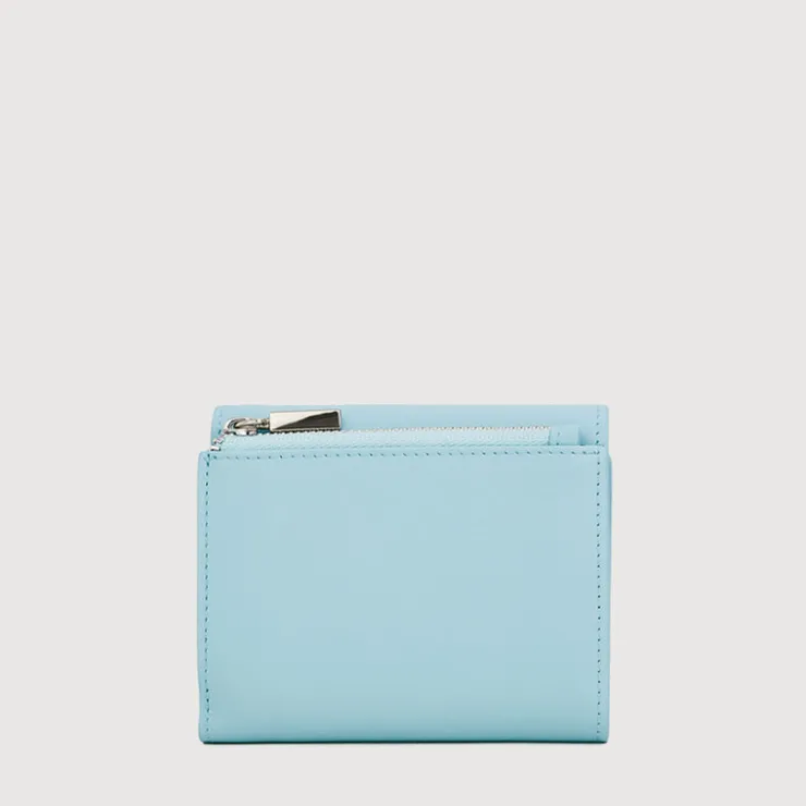 Women Braun Büffel Compact Wallets | Wallets & Small Leather Goods>AGMA TRIFOLD SMALL WALLET WITH EXTERNAL COIN COMPARTMENT