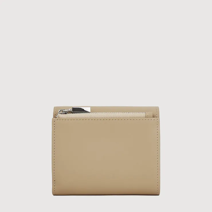 Women Braun Büffel Compact Wallets | Wallets & Small Leather Goods>AGMA TRIFOLD SMALL WALLET WITH EXTERNAL COIN COMPARTMENT