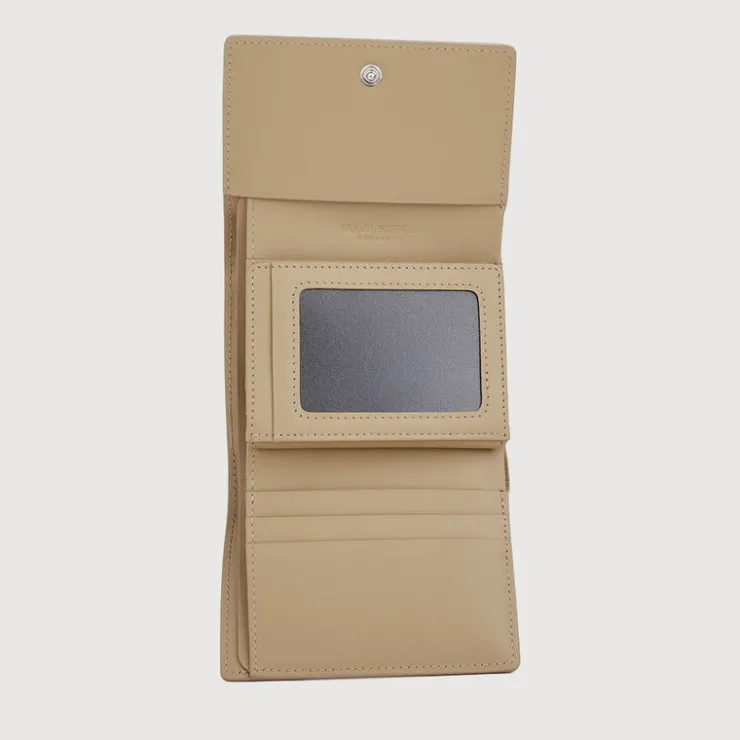 Women Braun Büffel Compact Wallets | Wallets & Small Leather Goods>AGMA TRIFOLD SMALL WALLET WITH EXTERNAL COIN COMPARTMENT