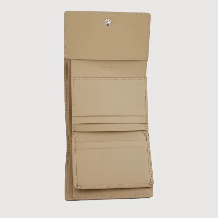 Women Braun Büffel Compact Wallets | Wallets & Small Leather Goods>AGMA TRIFOLD SMALL WALLET WITH EXTERNAL COIN COMPARTMENT