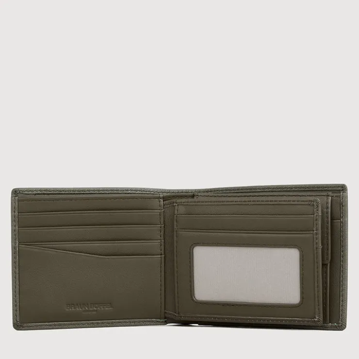Braun Büffel Compact Wallets | Wallets & Small Leather Goods>AGMARINE CENTRE FLAP WALLET WITH COIN COMPARTMENT