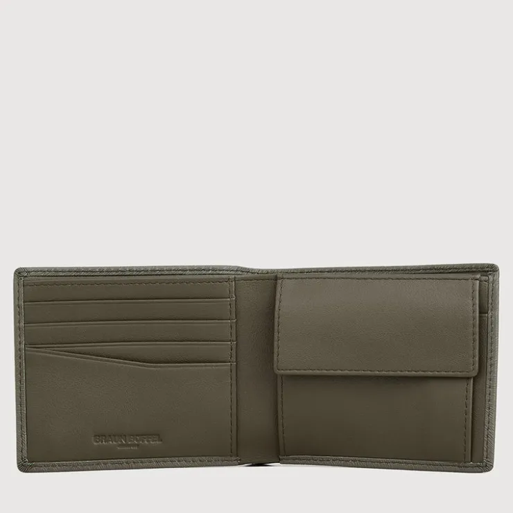 Braun Büffel Compact Wallets | Wallets & Small Leather Goods>AGMARINE WALLET WITH COIN COMPARTMENT