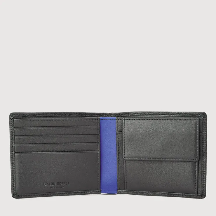 Braun Büffel Compact Wallets>ANDILE WALLET WITH COIN COMPARTMENT