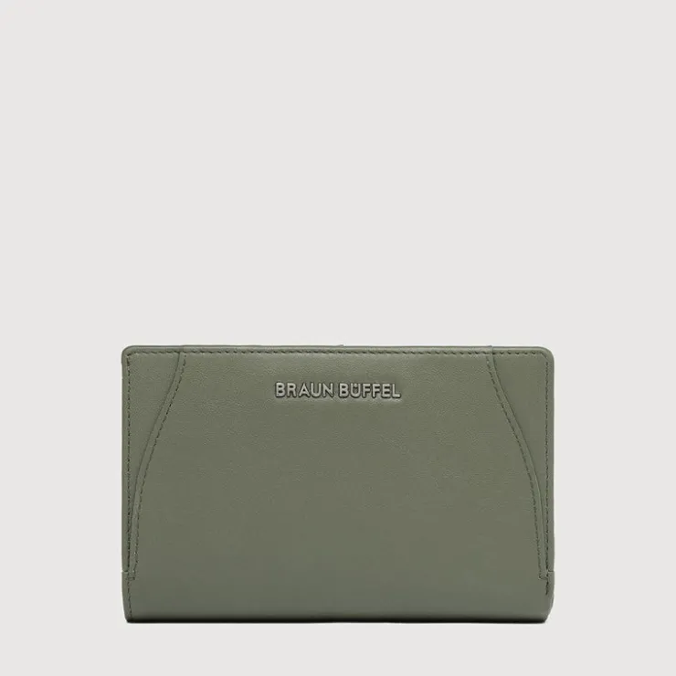 Women Braun Büffel Wallets & Small Leather Goods | Compact Wallets>ARCUS BIFOLD SHORT WALLET WITH EXTERNAL COIN COMPARTMENT