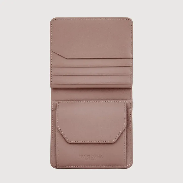 Women Braun Büffel Card Holders | Wallets & Small Leather Goods>ARIA BIFOLD CENTRE FLAP SMALL WALLET WITH COIN COMPARTMENT