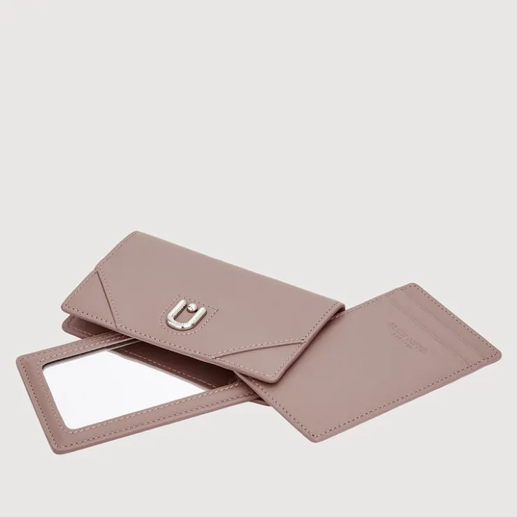 Women Braun Büffel Card Holders | Wallets & Small Leather Goods>ARIA CARD CASE WITH MIRROR
