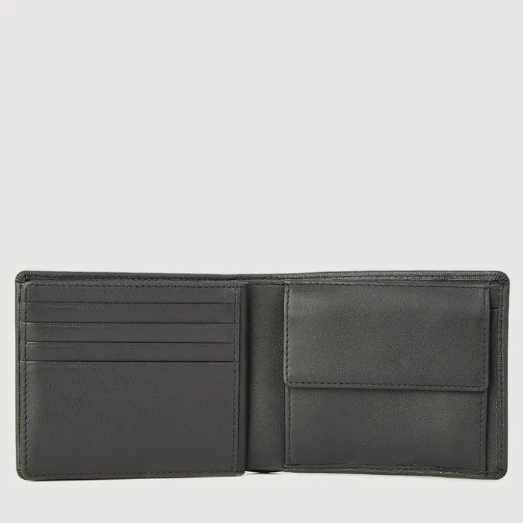 Braun Büffel Compact Wallets>BERGEN CENTRE FLAP WALLET WITH COIN COMPARTMENT