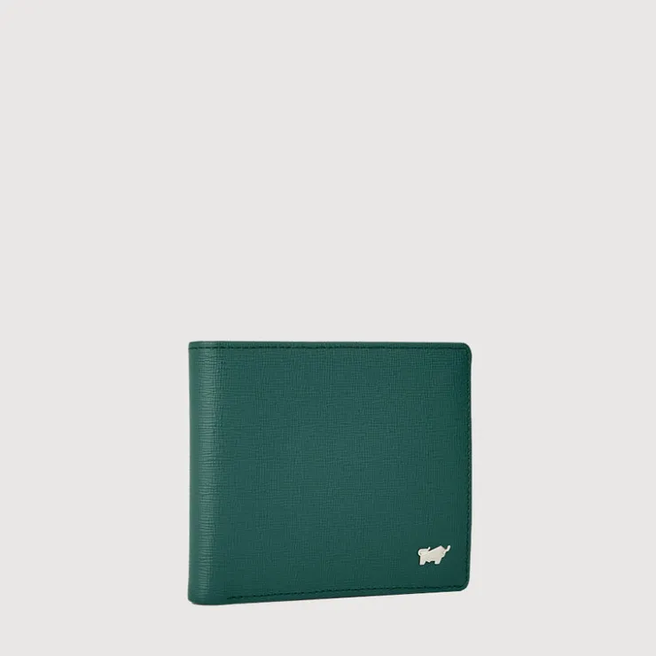 Braun Büffel Compact Wallets>BERGEN CENTRE FLAP WALLET WITH COIN COMPARTMENT