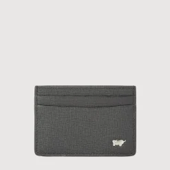 Braun Büffel Card Holders>BERGEN FLAT CARD HOLDER WITH COIN COMPARTMENT