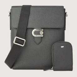 Braun Büffel Postman Bags>BERGEN MEDIUM POSTMAN