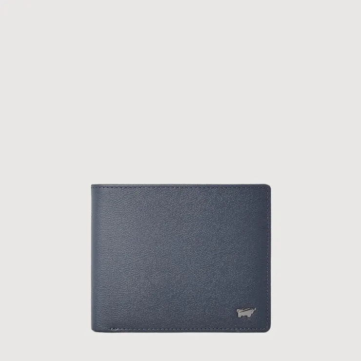 Braun Büffel Compact Wallets>BOSO CENTRE FLAT CARDS WALLET (GERMAN SIZE)