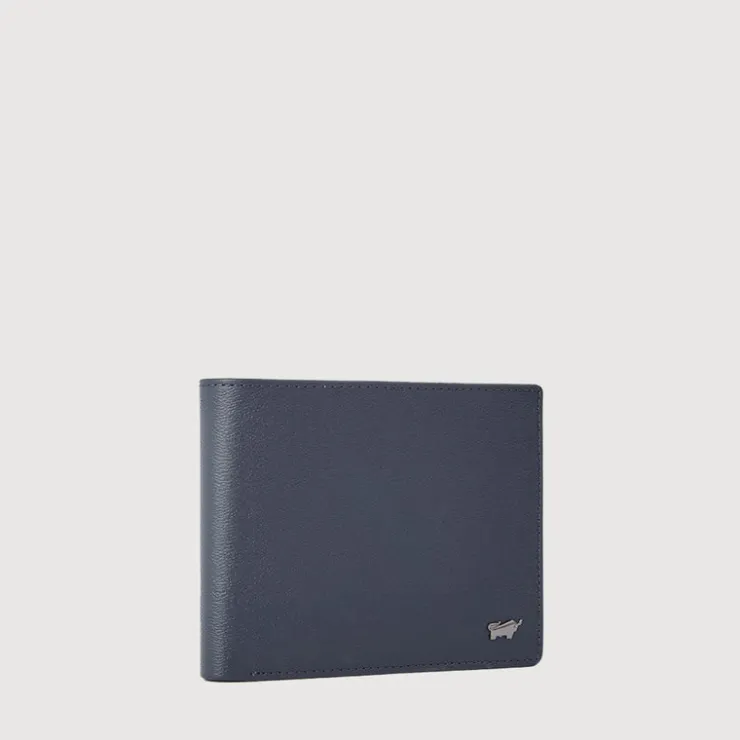 Braun Büffel Compact Wallets>BOSO CENTRE FLAT CARDS WALLET (GERMAN SIZE)