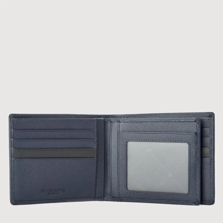 Braun Büffel Compact Wallets>BOSO CENTRE FLAT CARDS WALLET (GERMAN SIZE)