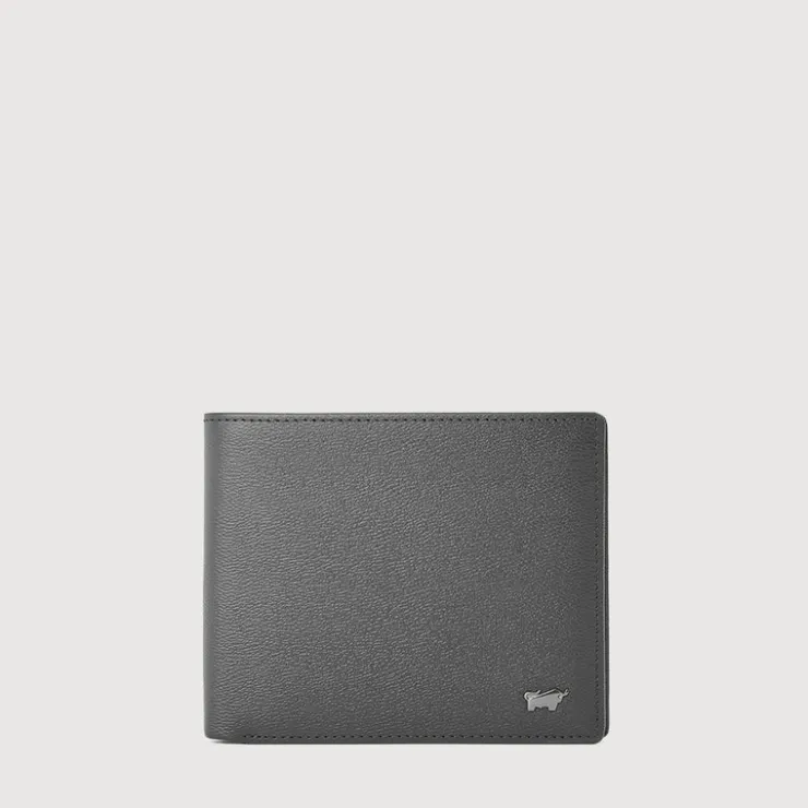 Braun Büffel Compact Wallets>BOSO CENTRE FLAT CARDS WALLET (GERMAN SIZE)