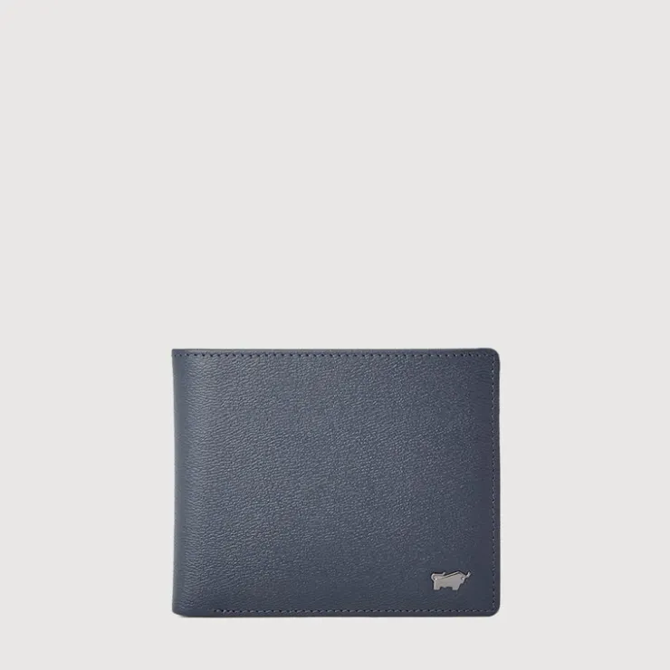 Braun Büffel Compact Wallets>BOSO WALLET WITH COIN COMPARTMENT
