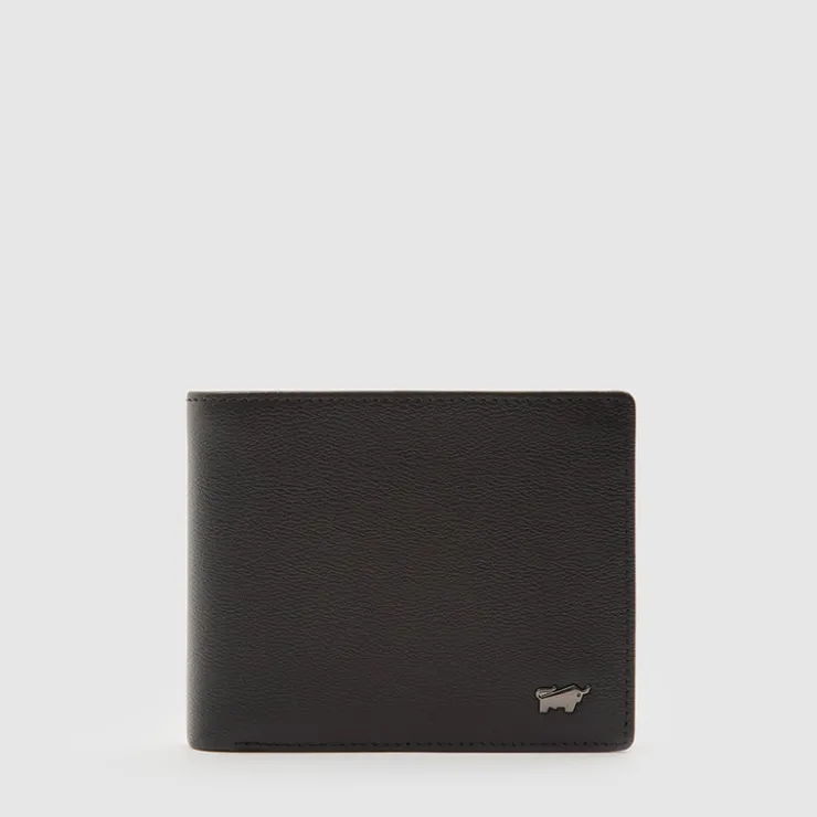 Braun Büffel Compact Wallets>BOSO WALLET WITH COIN COMPARTMENT