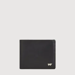 Braun Büffel Compact Wallets>BURLS CENTRE FLAP CARDS WALLET