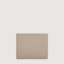 Braun Büffel Compact Wallets>BURLS CENTRE FLAP WALLET WITH COIN COMPARTMENT