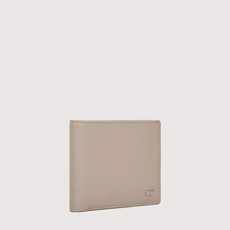 Braun Büffel Compact Wallets>BURLS CENTRE FLAP WALLET WITH COIN COMPARTMENT