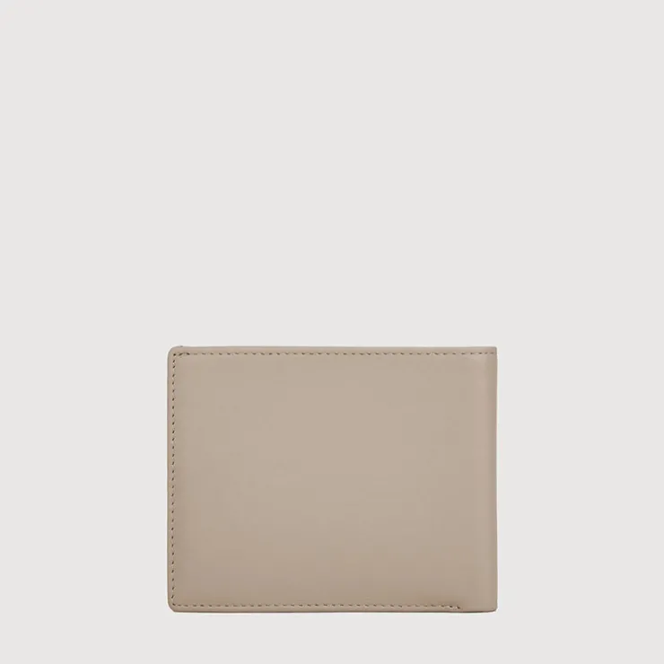 Braun Büffel Compact Wallets>BURLS CENTRE FLAP WALLET WITH COIN COMPARTMENT