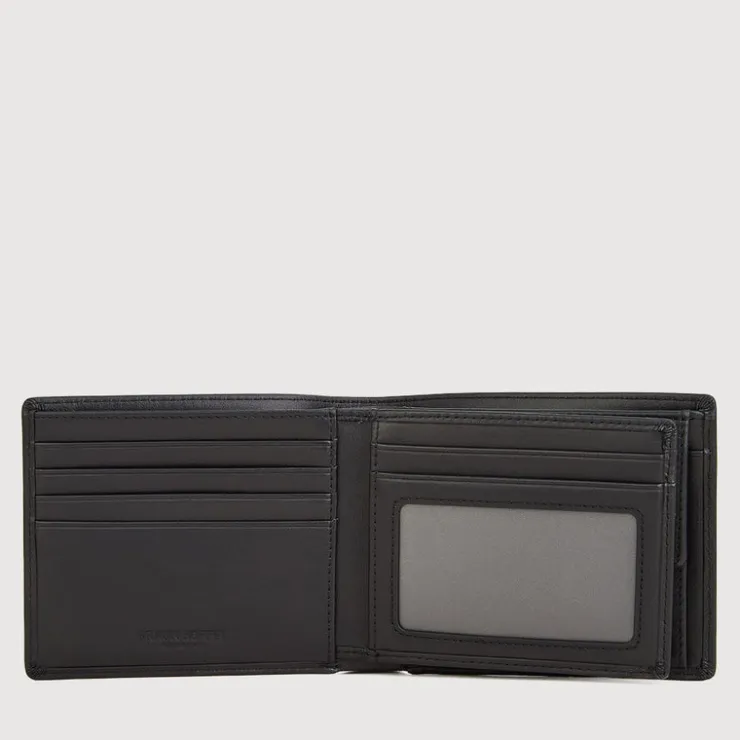 Braun Büffel Compact Wallets>BURLS CENTRE FLAP WALLET WITH COIN COMPARTMENT