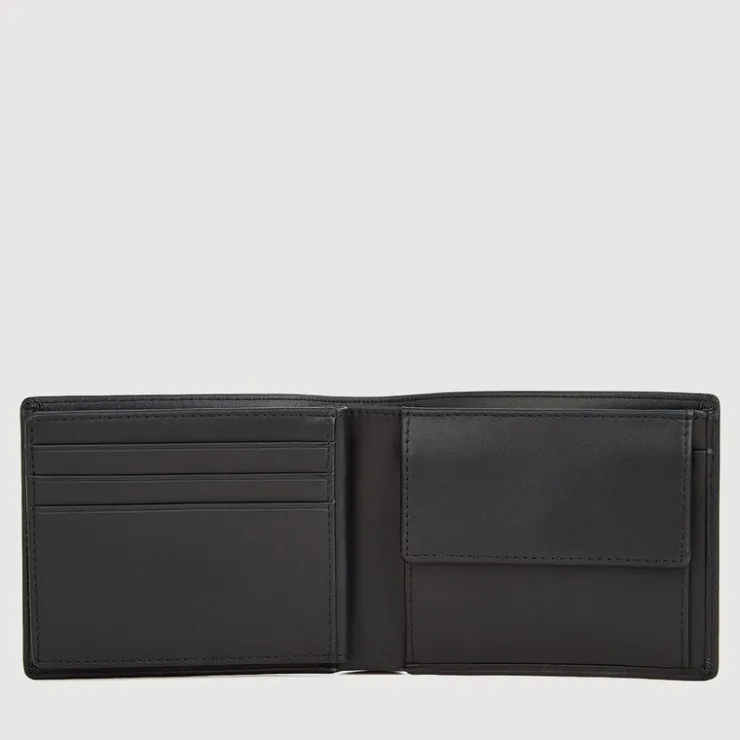 Braun Büffel Compact Wallets>BURLS CENTRE FLAP WALLET WITH COIN COMPARTMENT