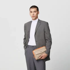 Braun Büffel Clutch Bags>BURLS MEDIUM CLUTCH