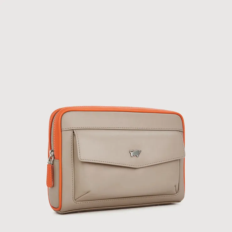 Braun Büffel Clutch Bags>BURLS MEDIUM CLUTCH