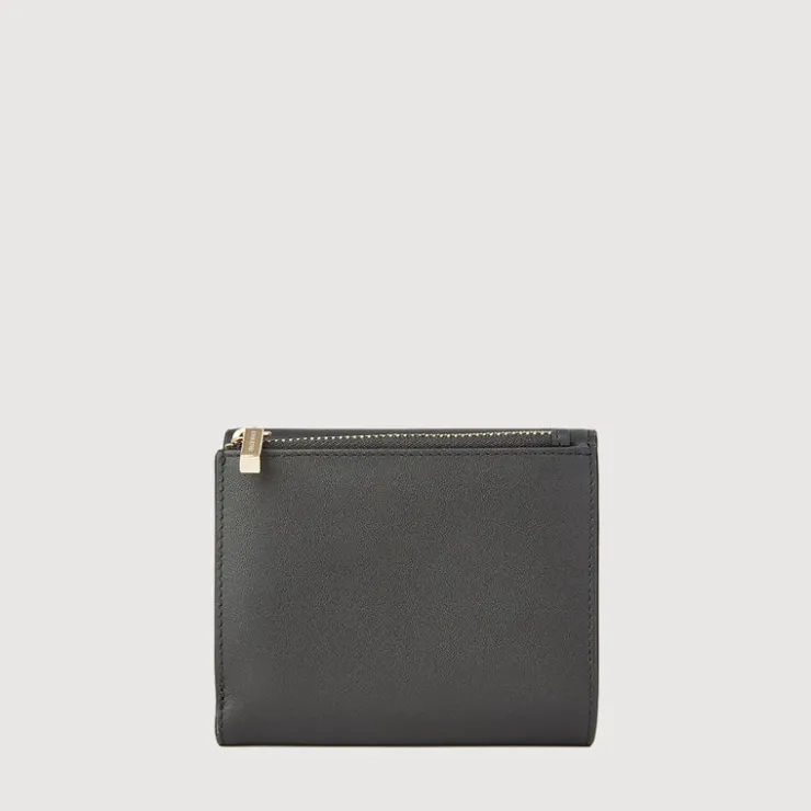Women Braun Büffel Compact Wallets | Wallets & Small Leather Goods>CEDORE TRIFOLD SMALL WALLET WITH EXTERNAL COIN COMPARTMENT