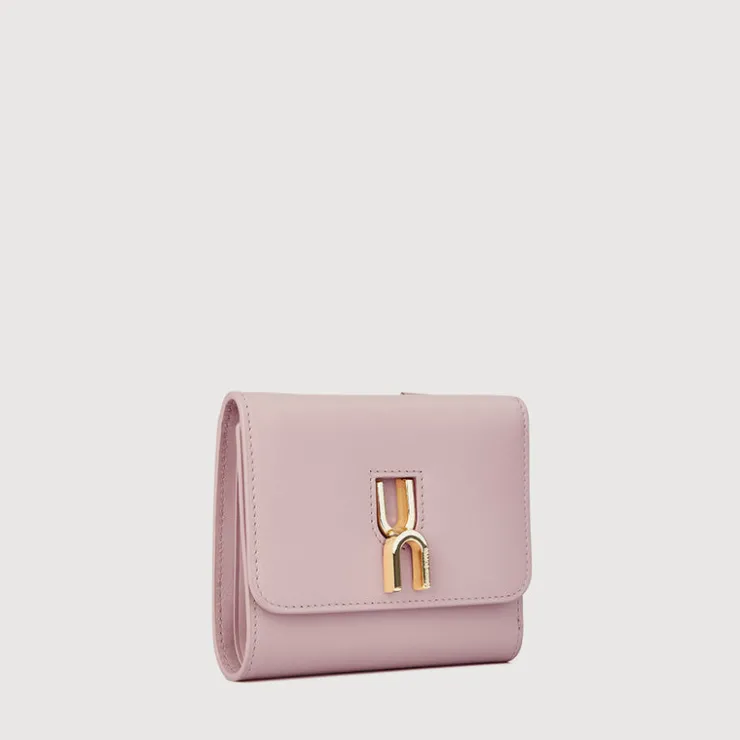 Women Braun Büffel Compact Wallets | Wallets & Small Leather Goods>CEDORE TRIFOLD SMALL WALLET WITH EXTERNAL COIN COMPARTMENT