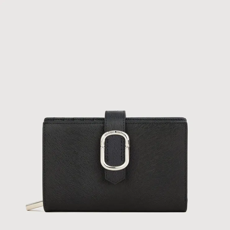 Women Braun Büffel Compact Wallets | Wallets & Small Leather Goods>CERULE BIFOLD SHORT WALLET WITH EXTERNAL COIN COMPARTMENT