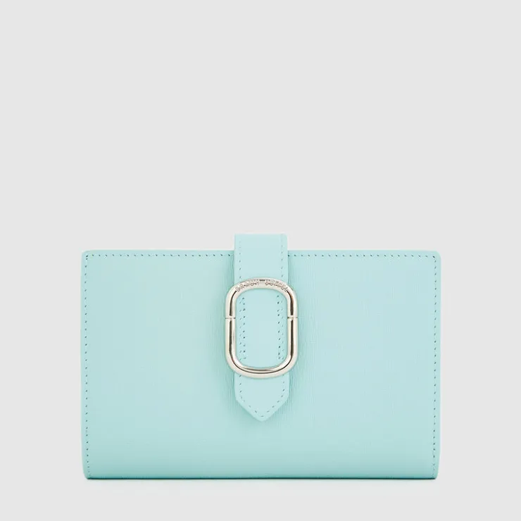 Women Braun Büffel Compact Wallets | Wallets & Small Leather Goods>CERULE BIFOLD SHORT WALLET WITH EXTERNAL COIN COMPARTMENT