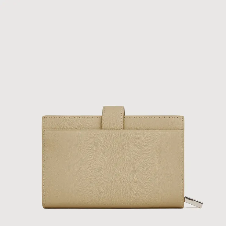 Women Braun Büffel Compact Wallets | Wallets & Small Leather Goods>CERULE BIFOLD SHORT WALLET WITH EXTERNAL COIN COMPARTMENT