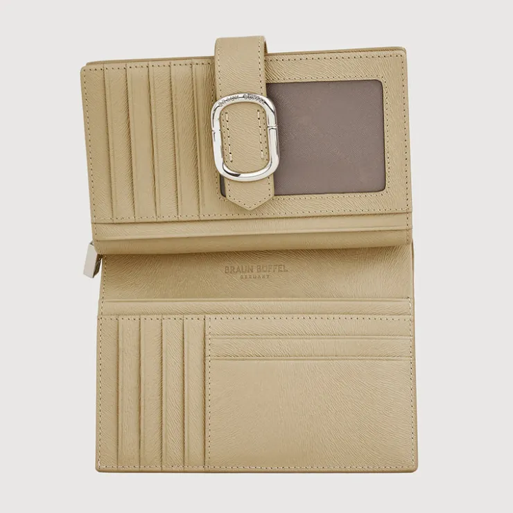 Women Braun Büffel Compact Wallets | Wallets & Small Leather Goods>CERULE BIFOLD SHORT WALLET WITH EXTERNAL COIN COMPARTMENT