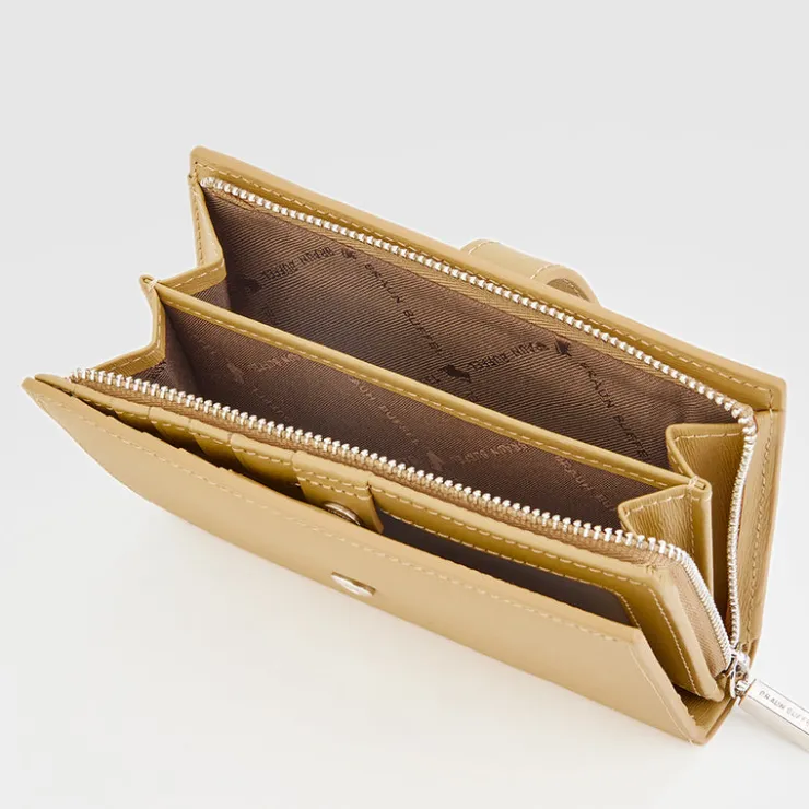 Women Braun Büffel Compact Wallets | Wallets & Small Leather Goods>CERULE BIFOLD SHORT WALLET WITH EXTERNAL COIN COMPARTMENT