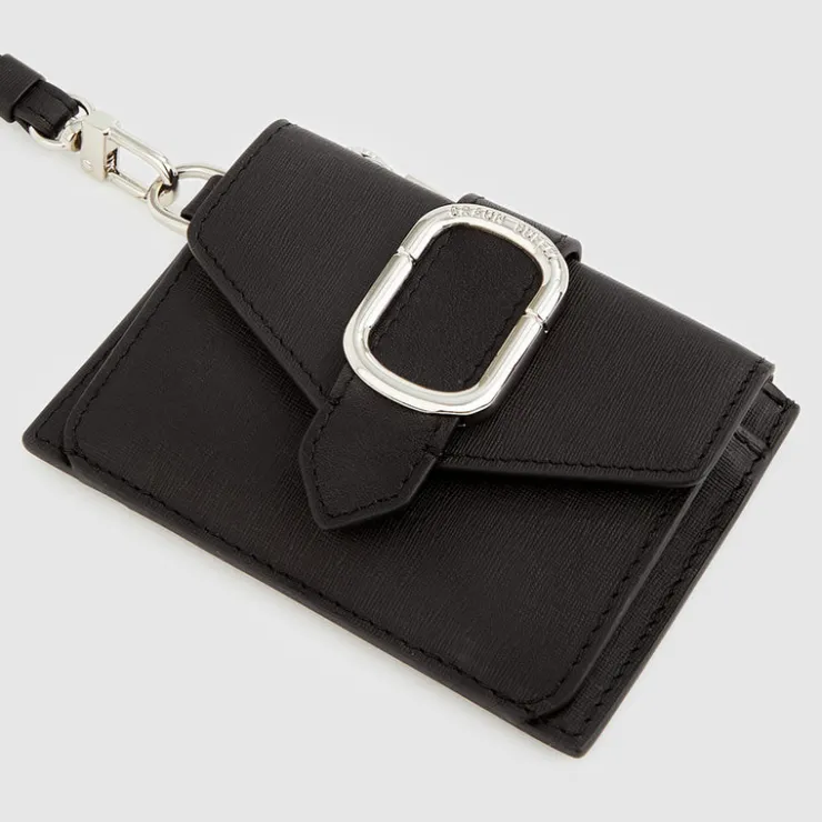 Women Braun Büffel Lanyards | Wallets & Small Leather Goods>CERULE LANYARD WITH PASSHOLDER