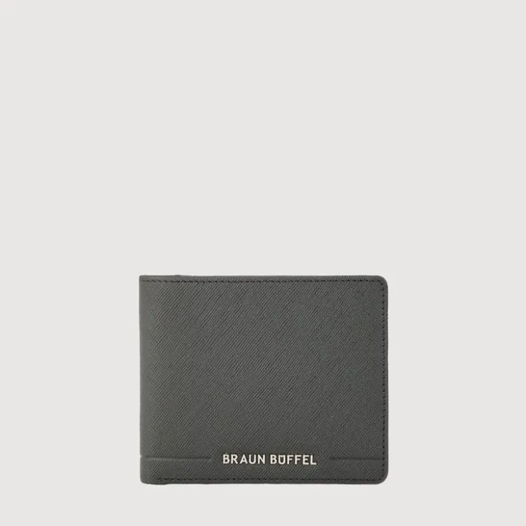 Braun Büffel Compact Wallets>CRAIG CENTRE FLAP WALLET WITH COIN COMPARTMENT