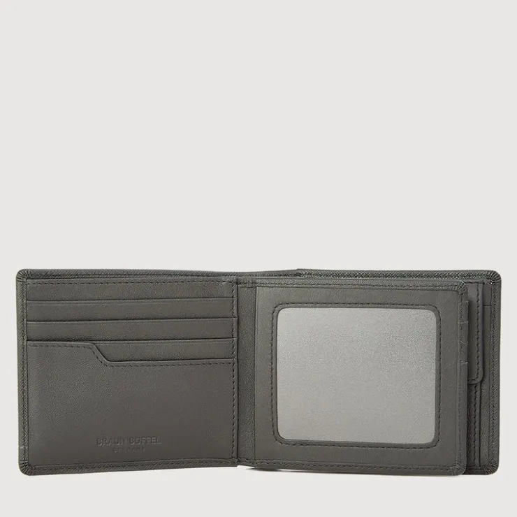 Braun Büffel Compact Wallets>CRAIG CENTRE FLAP WALLET WITH COIN COMPARTMENT