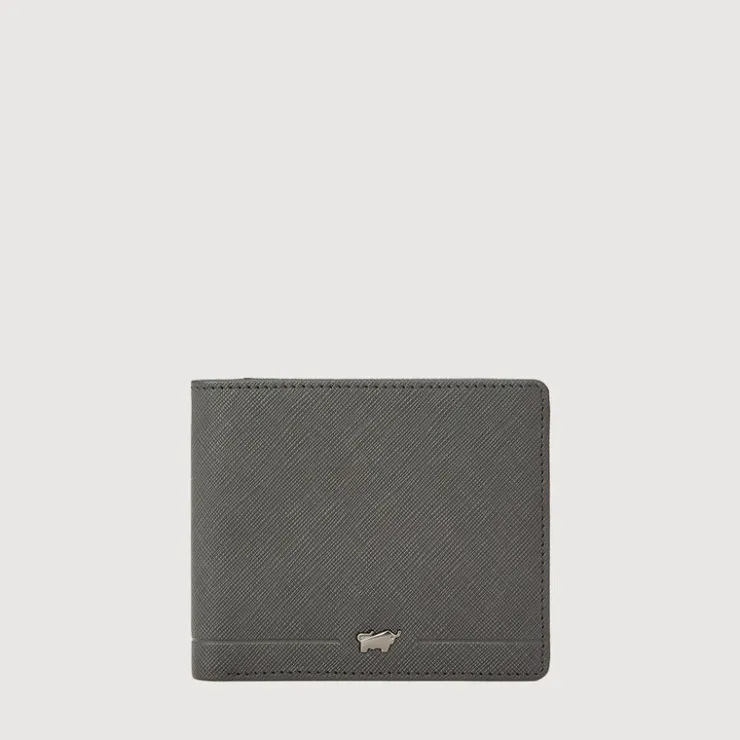 Braun Büffel Compact Wallets>CRAIG WALLET WITH COIN COMPARTMENT