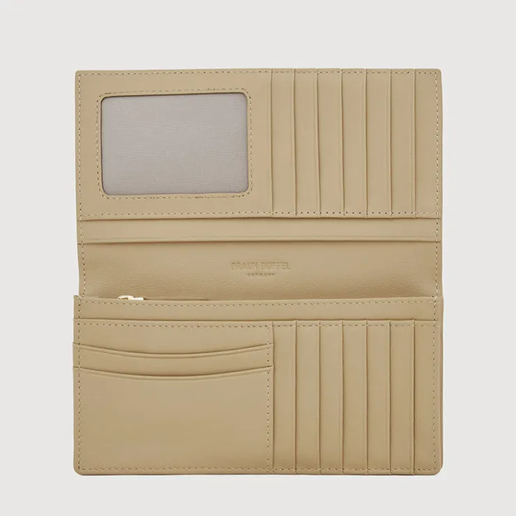 Women Braun Büffel Long Wallets | Wallets & Small Leather Goods>ELARA BIFOLD LONG WALLET WITH ZIP COMPARTMENT