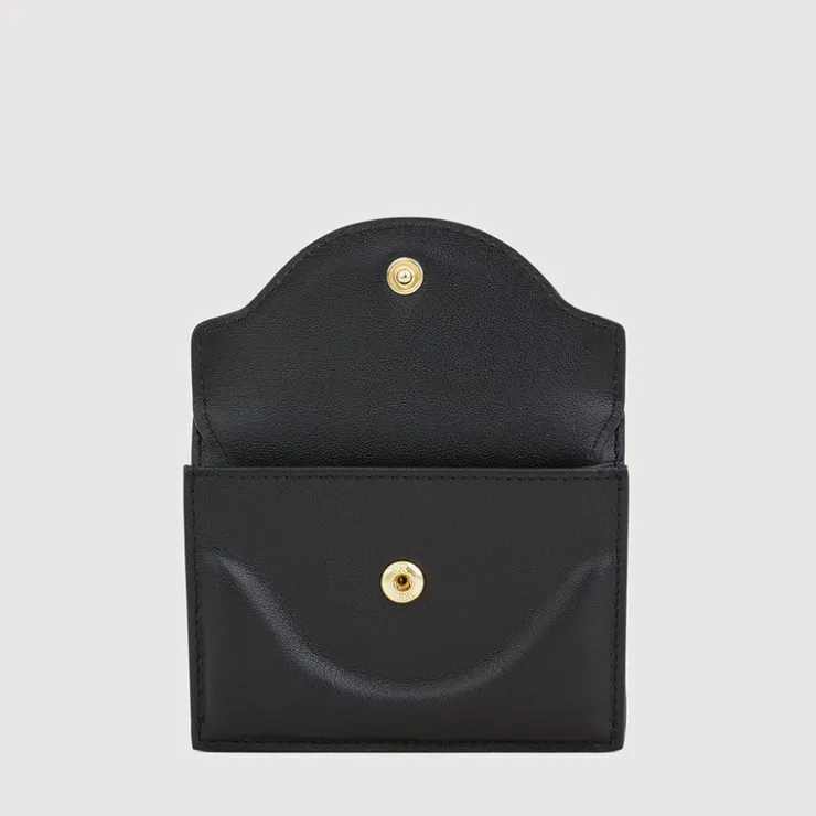 Women Braun Büffel Card Holders | Wallets & Small Leather Goods>ELARA FLAT CARD HOLDER WITH COIN COMPARTMENT