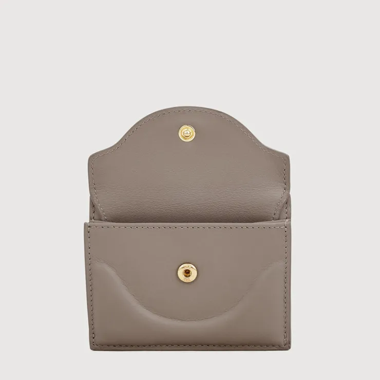 Women Braun Büffel Card Holders | Wallets & Small Leather Goods>ELARA FLAT CARD HOLDER WITH COIN COMPARTMENT