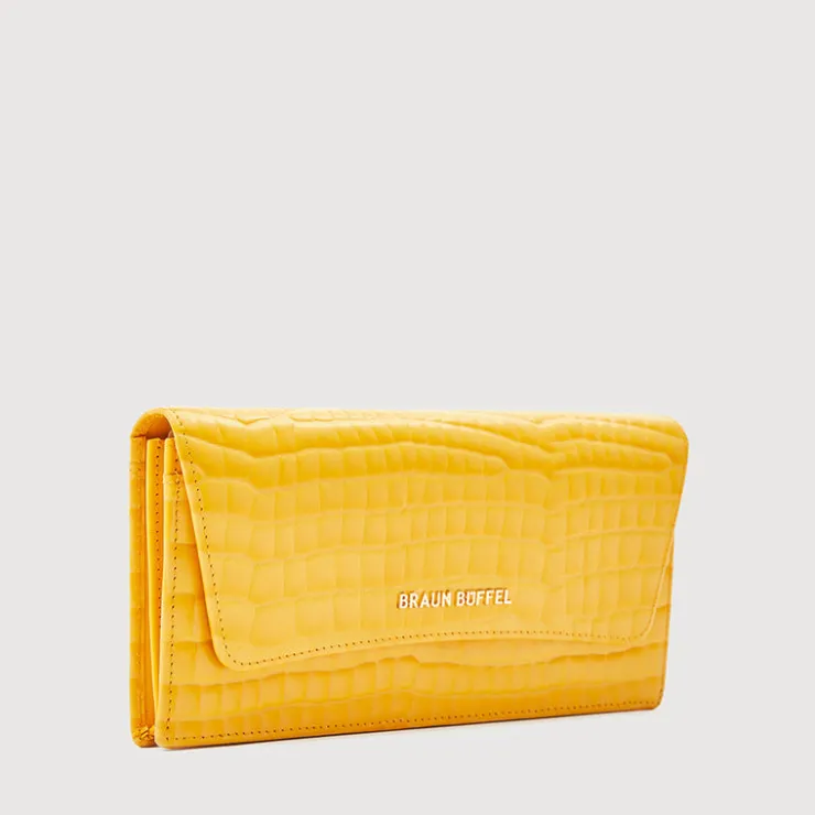 Women Braun Büffel Long Wallets | Wallets & Small Leather Goods>EWIG BIFOLD LONG WALLET WITH ZIP COMPARTMENT (BOX GUSSET)