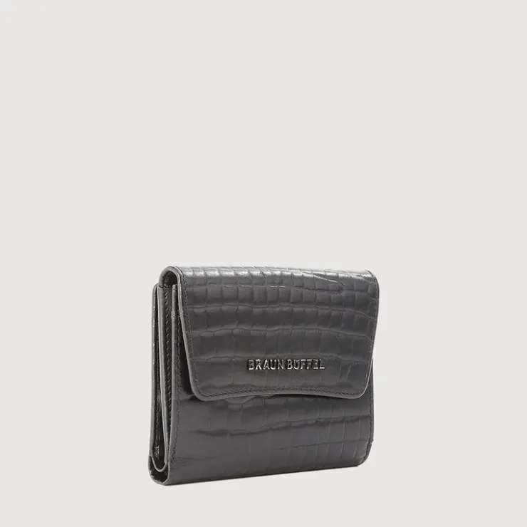 Women Braun Büffel Compact Wallets | Wallets & Small Leather Goods>EWIG BIFOLD SMALL WALLET WITH EXTERNAL COIN COMPARTMENT (BOX GUSSET)